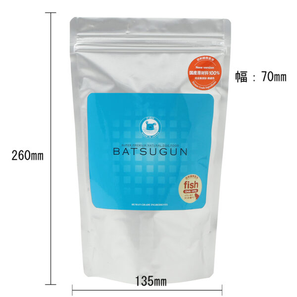 チヨペット  BATSUGUN　魚 400g - 画像 (2)